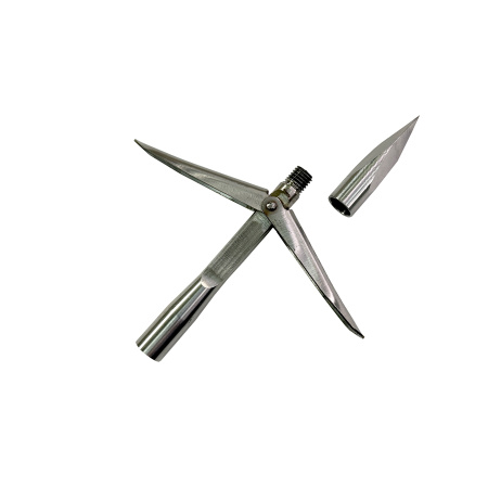 Наконечник со скручивающимся бойком и трехгранной заточкой (сталь; M7x1)